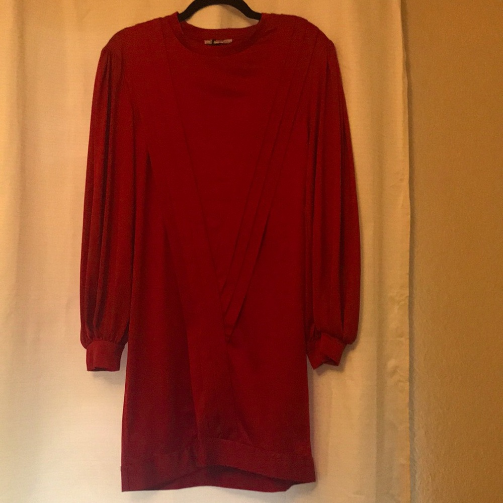 Beautiful Red Zara dress